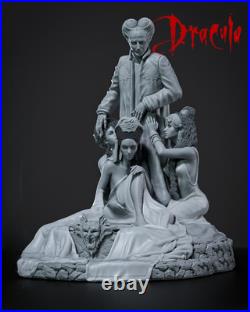 Dracula & His Brides Resin Sculpture Statue Model Kit Unpainted/Unassembled Dracula & His Brides Resin Sculpture Statue Model Kit Unpainted/Unassembled