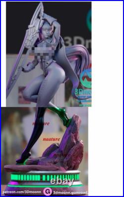 EVE C Version 1/4 Unpainted GK Model 3D Print Figure Unassembled Resin Kit 58cmH
