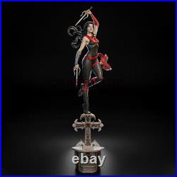 Elektra 3D Printing Figure Unpainted Model Sculpture GK Blank Kit New In Stock
