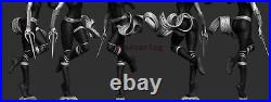Elektra 3D Printing Figure Unpainted Model Sculpture GK Blank Kit New In Stock