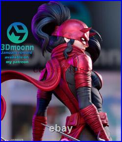 Elektra With Two Heads 3D Printing Figure Unpainted Model GK Blank Kit New Stock