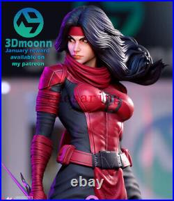 Elektra With Two Heads 3D Printing Figure Unpainted Model GK Blank Kit New Stock