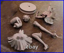 Elphelt 1/4 Unpainted GK Model 3D Print Figure Unassembled Blank Resin Kit 46cmH