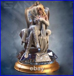 Emma Frost 3D Print Garage Kit Figure Model Kit Unpainted Unassemble GK 1/8 1/6