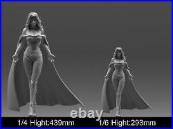 Emma Frost Queen Figure Resin Model 3D printing Unpainted Unassembled GK DIY Kit