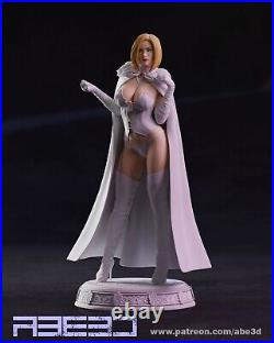 Emma Frost X-Men resin scale model kit unpainted 3d print