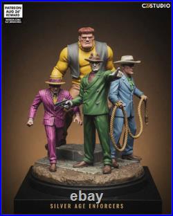 Enforcers Resin Sculpture Statue Model Kit Unpainted/Unassembled