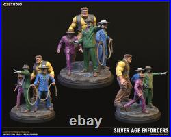 Enforcers Resin Sculpture Statue Model Kit Unpainted/Unassembled