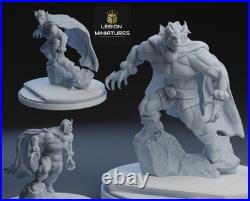 Etrigan Resin Sculpture Statue Model Kit Unpainted/Unassembled