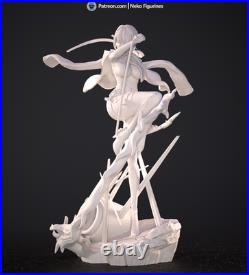 Evelyn Chavelier 3D Printed Figure Collectible Art Piece Painted