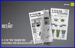 F-111? Pig Escape Pod (Crew Module) resin model kit 1/32 ResKit RSK32-0002