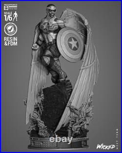 Falcon Resin Sculpture Statue Model Kit Unpainted/Unassembled