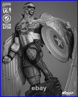 Falcon Resin Sculpture Statue Model Kit Unpainted/Unassembled