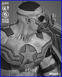 Falcon Resin Sculpture Statue Model Kit Unpainted/Unassembled Falcon Resin Sculpture Statue Model Kit Unpainted/Unassembled
