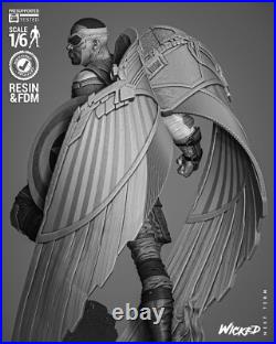 Falcon Resin Sculpture Statue Model Kit Unpainted/Unassembled
