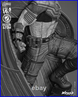 Falcon Resin Sculpture Statue Model Kit Unpainted/Unassembled