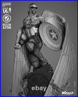 Falcon Resin Sculpture Statue Model Kit Unpainted/Unassembled