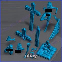 Fallen Angel 1/8 1/6 1/4 3D Print Model Kit Unpainted Unassembled NSFW Fallen Angel 1/8 1/6 1/4 3D Print Model Kit Unpainted Unassembled NSFW