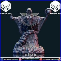 Female Mage Sculpture Statue Model Kit Unpainted/Unassembled