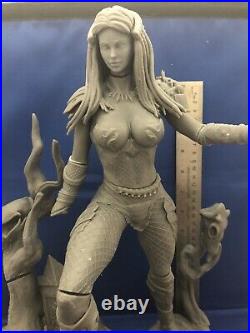 Female Predator-1/6 Scale resin Model Diorama Fan Art