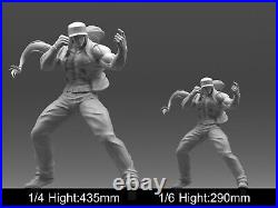 Fighter Terry King Figure Resin Model 3D printing Unpainted Unassembled GK Kit