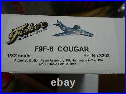 Fisher F9F8 Cougar 1/32 scale OOP Resin Kit