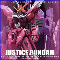 For MG 1/100 ZGMF-X09A Justice Gundam Fortune Meow Resin Dress up Conversion Kit