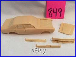 Ford Maverick 4 Door (1970) Model Kit Body, Hood & More! Resin Casting! #849