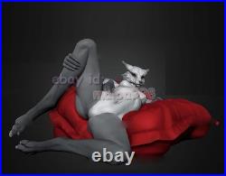 Fox on Pillow NSFW 3D Print Garage Kit Figure Model Kit Unassemble Unpainted GK