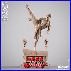Frank Dux Bloodsport Resin Sculpture Statue Model Kit Unpainted/Unassembled