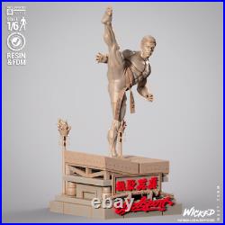 Frank Dux Bloodsport Resin Sculpture Statue Model Kit Unpainted/Unassembled