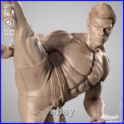 Frank Dux Bloodsport Resin Sculpture Statue Model Kit Unpainted/Unassembled