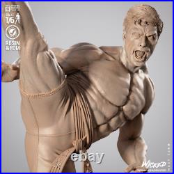 Frank Dux Bloodsport Resin Sculpture Statue Model Kit Unpainted/Unassembled