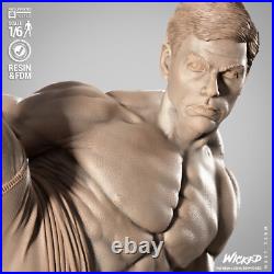 Frank Dux Bloodsport Resin Sculpture Statue Model Kit Unpainted/Unassembled