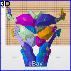 Future Batman Unpainted Resin Kits Model GK Statue 3D Print 40cm New