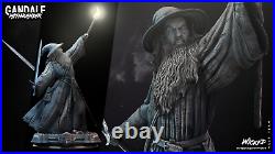 GANDALF THE GRAY Statue Ian McKellen Lord of the Rings Resin Model Kit WICKED