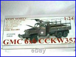 GMC 6x6 CCKW Wespe Models 124 SCALE truck lorry LKW resin kit 24001