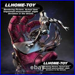 Galacta Silver Surfr Resin 14 Model Kit Unpainted 3d Print GK Statue Figure