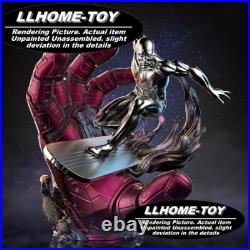 Galacta Silver Surfr Resin 14 Model Kit Unpainted 3d Print GK Statue Figure