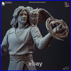 Gale 10-Inch Resin Model Kit BG3 Baldur's Gate Wizard of Mysteries with Tara