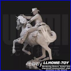 Game Arthur Morgan Riding Resin 3D Print GK Figure DIY Model Unpainted