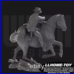 Game Arthur Morgan Riding Resin 3D Print GK Figure DIY Model Unpainted