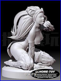 Game HOT Felicia Catwoman hot girl climb lovely Resin 3D Print GK Kit Figure DIY