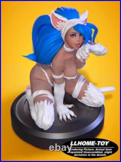 Game HOT Felicia Catwoman hot girl climb lovely Resin 3D Print GK Kit Figure DIY