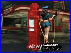 Gas Station attendant 1/6 resin 3d print model kit UNPAINTED UNASSEMBLED Figure