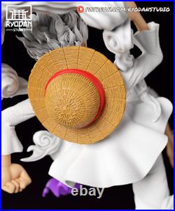Gear 5 Luffy One Piece Model Kit Unpainted 3d Print GK Statue