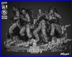 Ghostbusters Diorama Statue Model Kit Unpainted/Unassembled