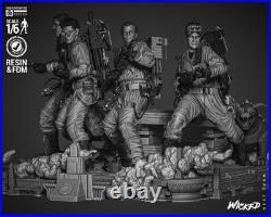 Ghostbusters Diorama Statue Model Kit Unpainted/Unassembled