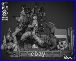 Ghostbusters Diorama Statue Model Kit Unpainted/Unassembled