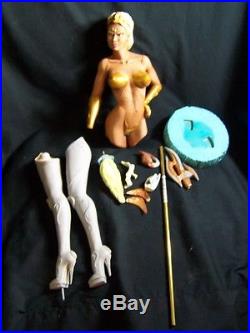 Goddess in Alloy 1/4 resin figure kit partially painted OOP original